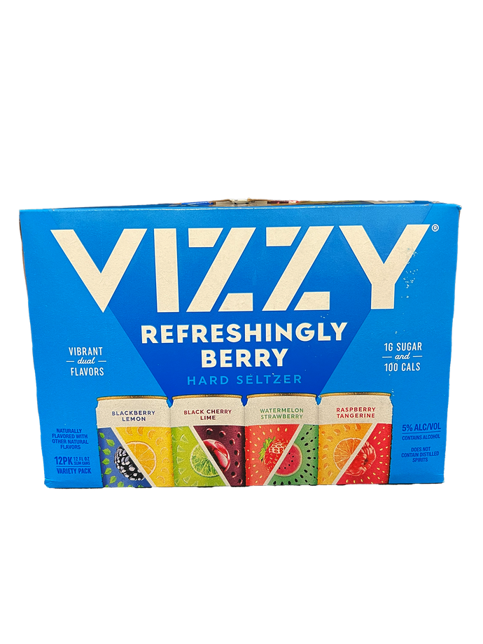 Vizzy Berry Hard Seltzer Variety 12 Pack Cans