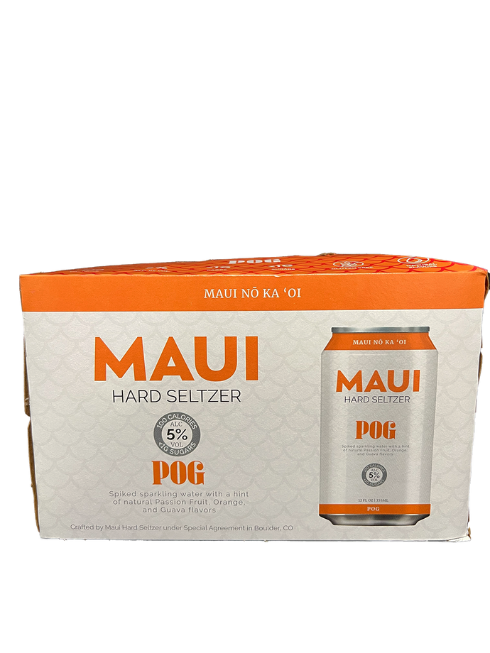 Maui POG Hard Seltzer 6 Pack Cans