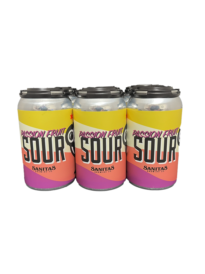Sanitas Passion Fruit Sour 6 Pack Cans