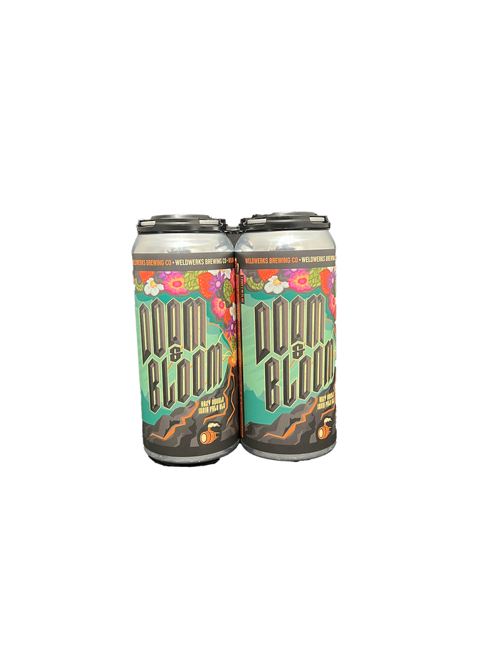 Weldwerks Doom & Bloom Hazy DIPA 4 Pack Cans