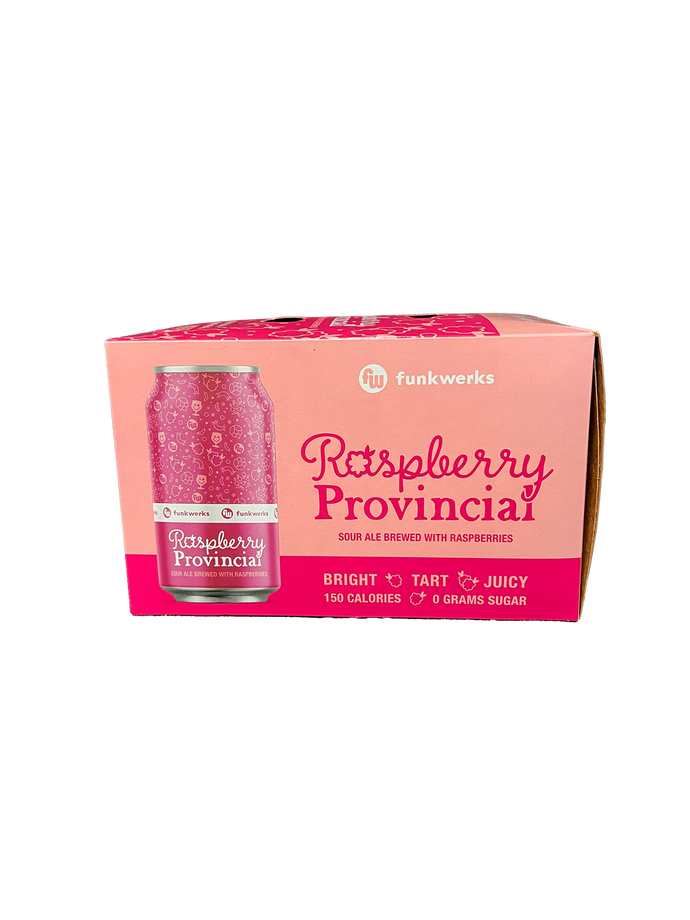 Funkwerks Raspberry Provincial Sour 6 Pack Cans