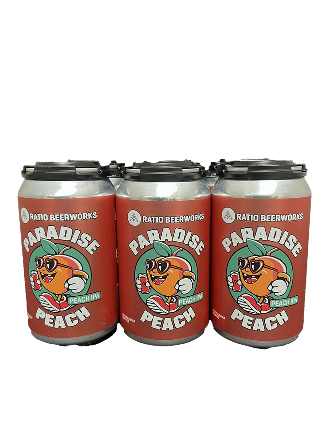 Ratio Paradise Peach IPA 6 Pack Cans