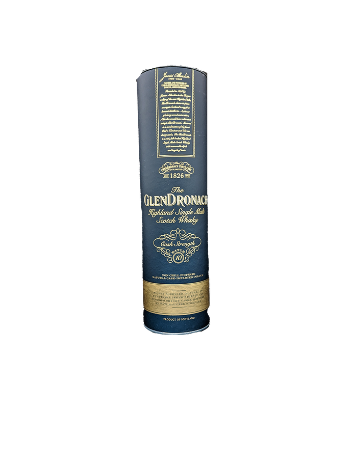 Glendronach Cask Strength Batch #10 Single Malt Scotch 750ML