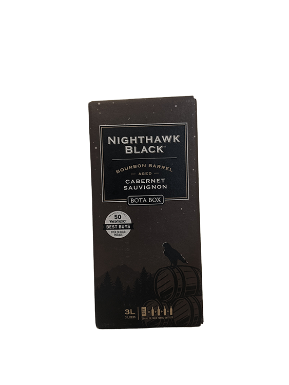 Bota Box Nighthawk Black Bourbon Barrel Aged Cabernet Sauvignon 3L