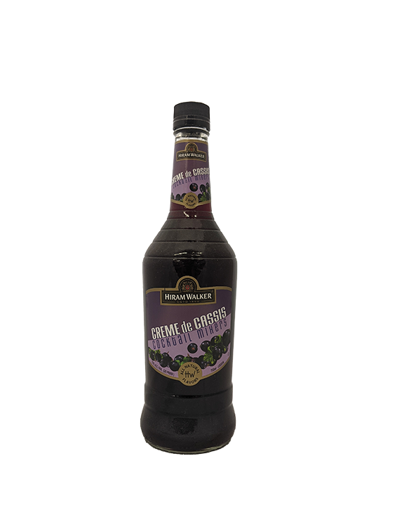 Hiram Walker Creme de Cassis Liqueur 750ML