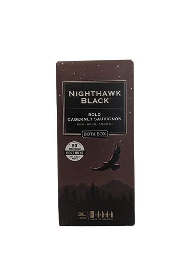 Bota Box Nighthawk Black Bold Cabernet Sauvignon 3L