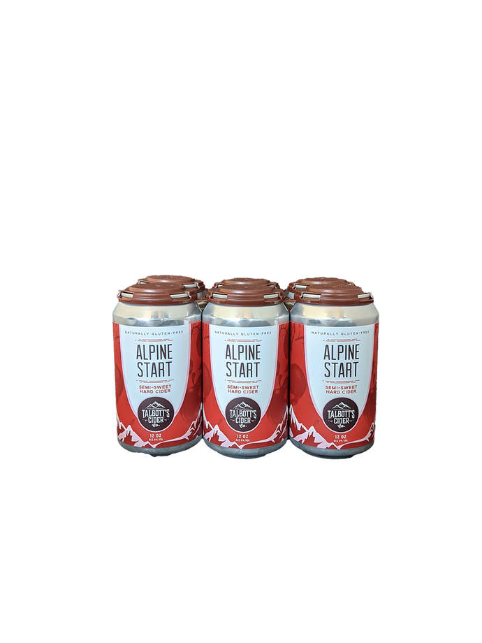 Talbott's Alpine Start Cider 6 Pack Cans