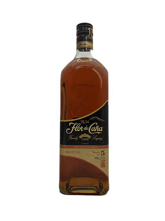 Flor De Cana Anejo Clasico 5 Year Rum 1.75L