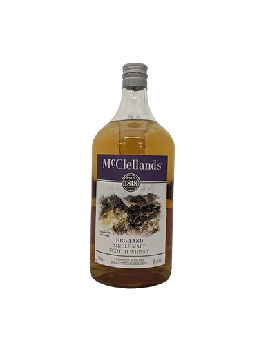 McClelland's Highland Single Malt Scotch 1.75L