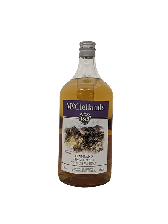 McClelland's Highland Single Malt Scotch 1.75L