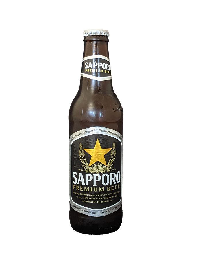 Sapporo Lager 6 Pack Bottles