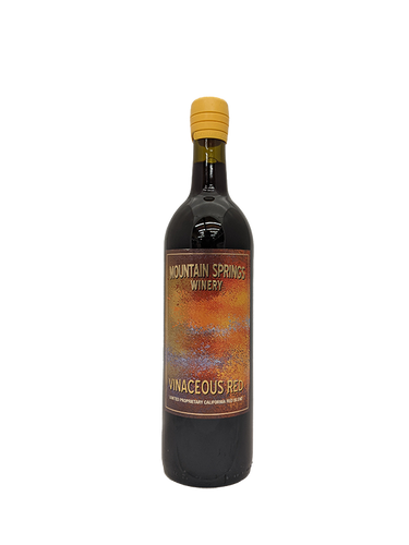 Mountain Springs Vinaceous Red Blend 750ML