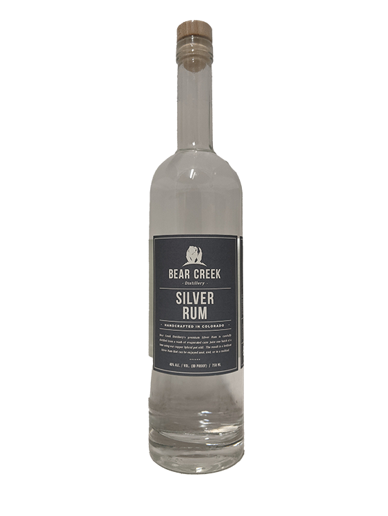Bear Creek Silver Rum 750ML