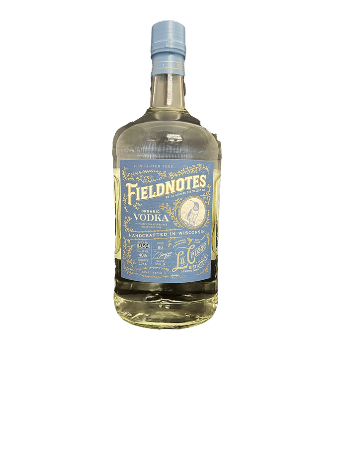 La Crosse Fieldnotes Organic Vodka 1.75L