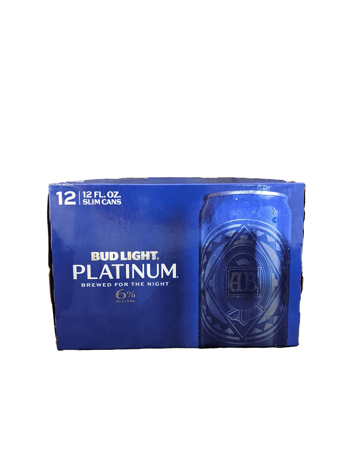 Bud Light Platinum 12 Pack Cans
