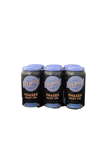 Ecliptic Phaser Hazy IPA 6 Pack Cans