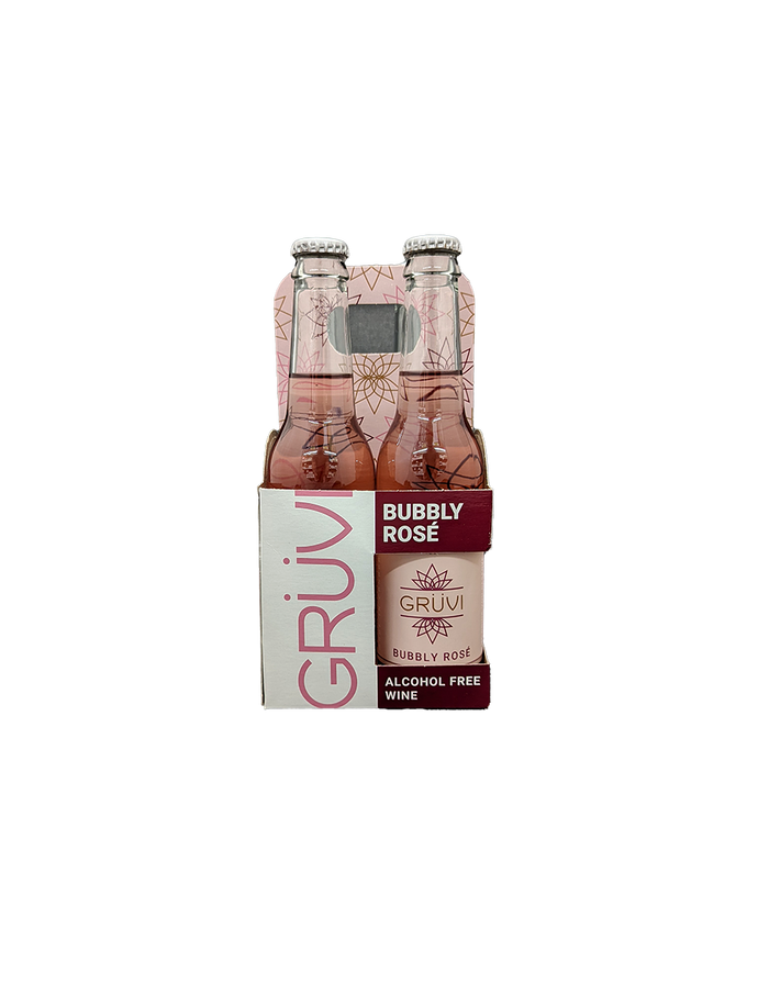 Gruvi Bubbly Rose Non-Alcoholic 4 Pack