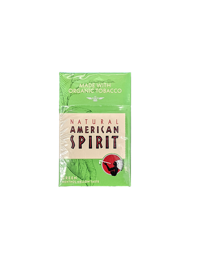 american spirit cigarettes green Light CapsNcork Natural American Spirit Dark Green