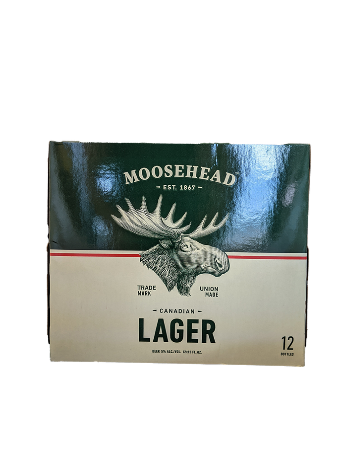 Moosehead Lager 12 Pack Bottles