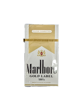 Load image into Gallery viewer, Marlboro Gold Label 100s
