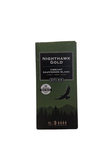 Bota Box Nighthawk Gold Vibrant Sauvignon Blanc 3L