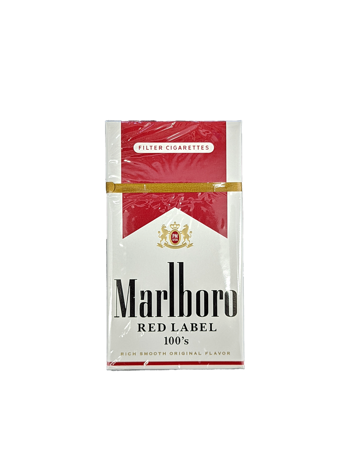 Marlboro Red Label 100s Box