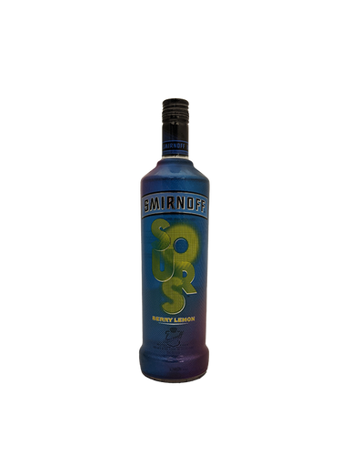 Smirnoff Sour Berry Lemon Vodka 750ML