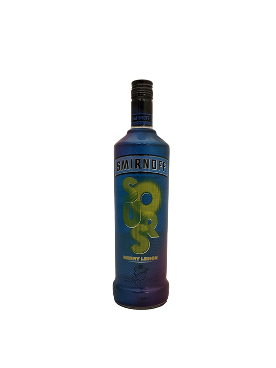 Smirnoff Sour Berry Lemon Vodka 750ML