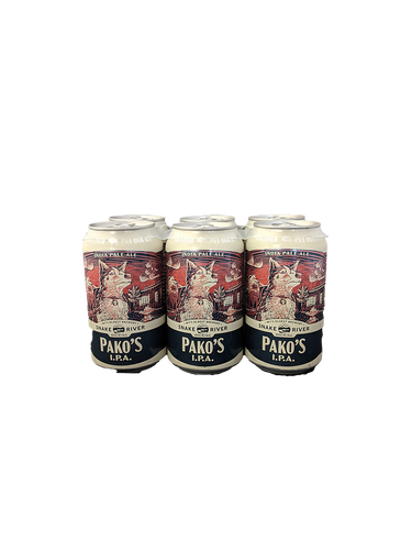 Snake River Pakos IPA 6 Pack Cans