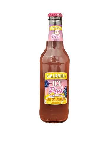 Smirnoff Ice Pink Lemonade 6 Pack Bottles