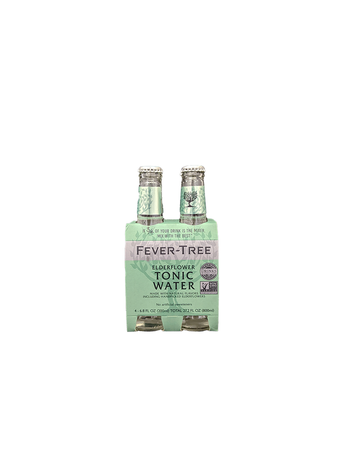 Fever Tree Elderflower Tonic Water 4 Pack