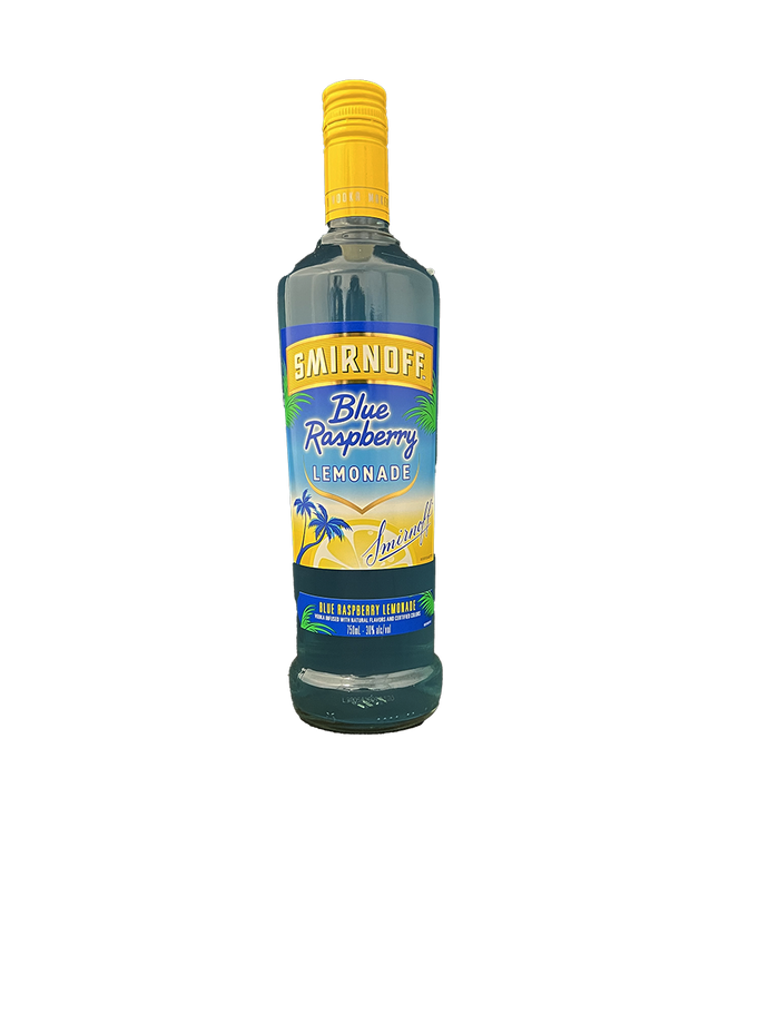 Smirnoff Blue Raspberry Lemonade 750ML