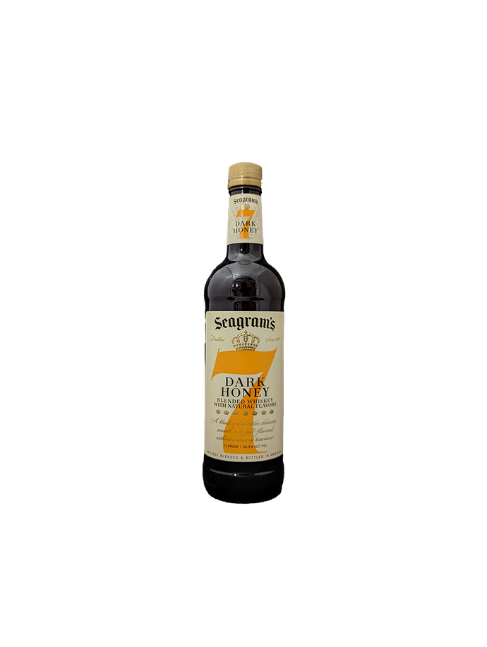 Seagrams 7 Crown Dark Honey Whiskey 750ML