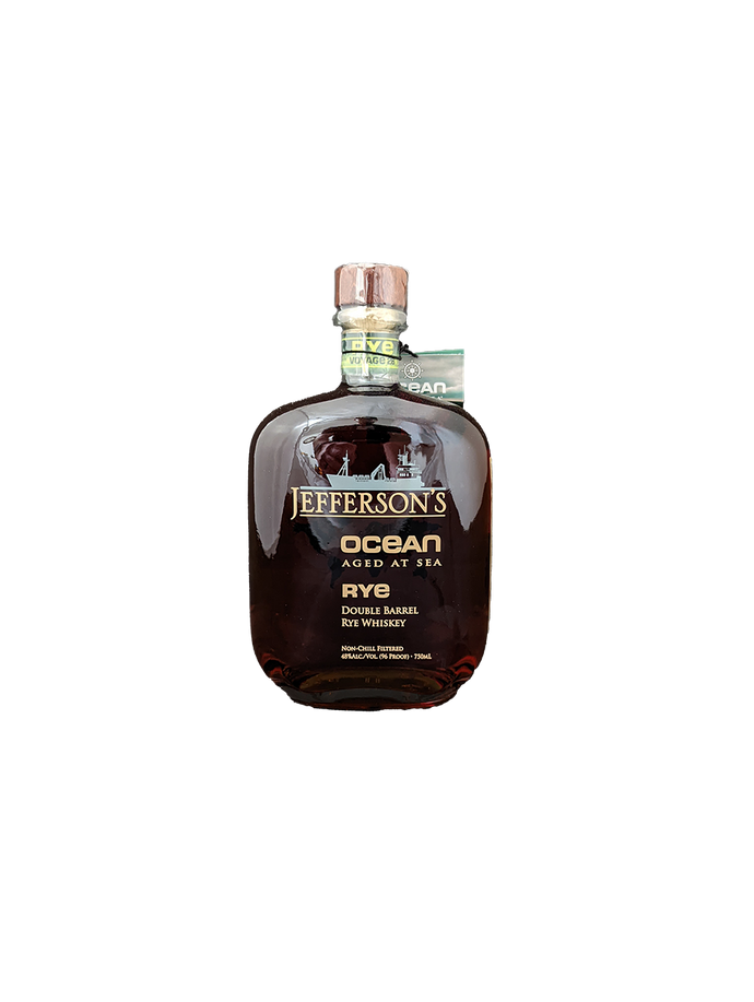 Jefferson's Ocean Aged Rye Double Barrel Whiskey 750ML