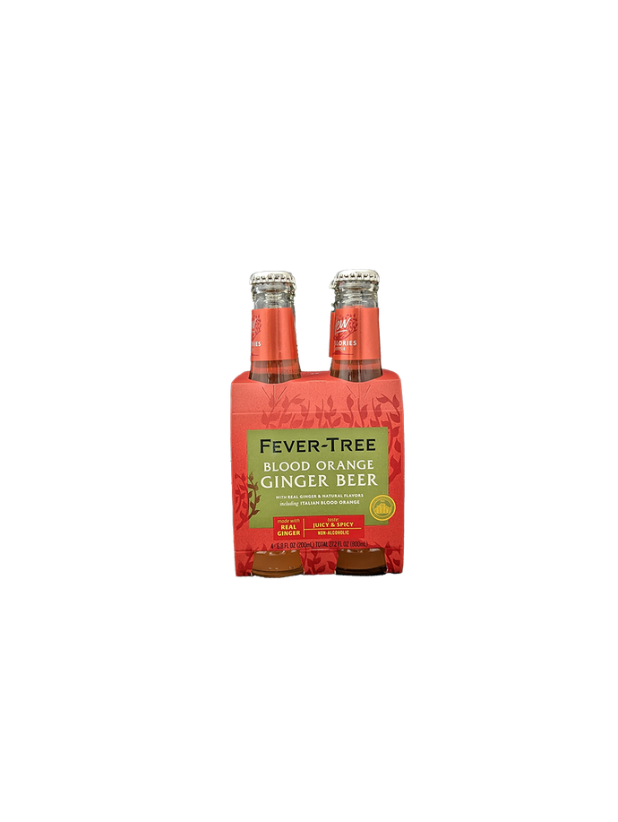 Fever Tree Blood Orange Ginger Beer 4 Pack