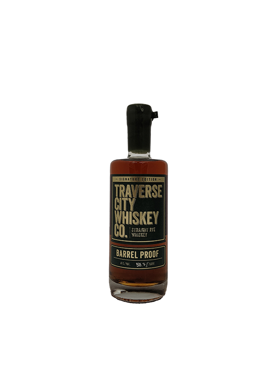 Traverse City Barrel Proof Straight Rye Whiskey 750ML