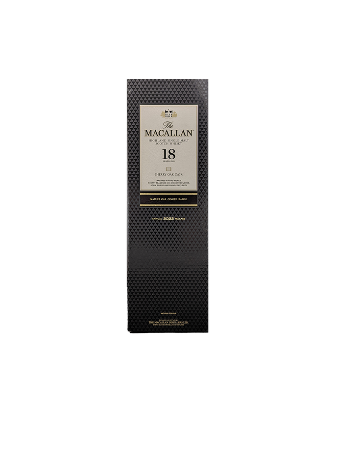 Macallan 18 Year Highland Single Malt Scotch 750ML