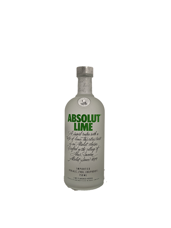 Absolut Lime Vodka 750ML