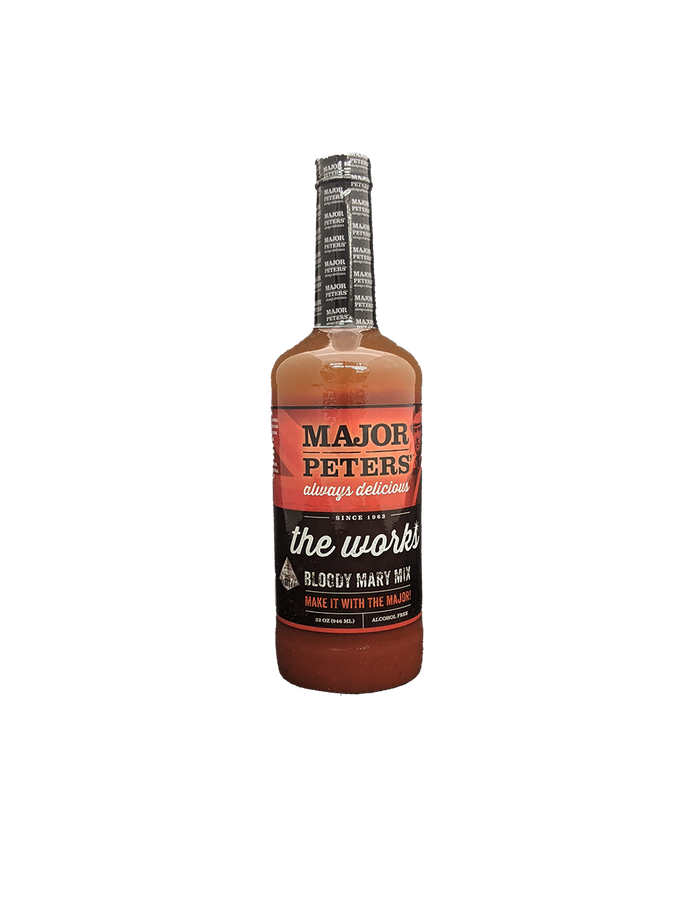 Major Peters The Works Bloody Mary Mix 1L