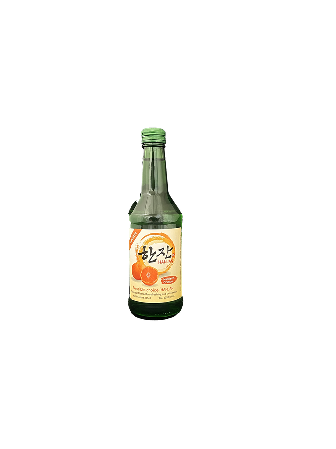 HanJan Mandarin Orange Soju 375ML