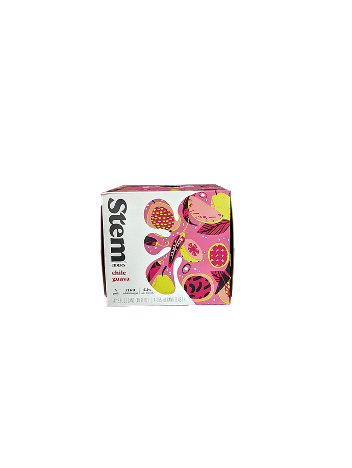 Stem Chile Guava Cider 4 Pack