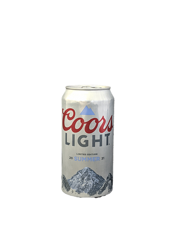 Coors Light 12 Pack Cans