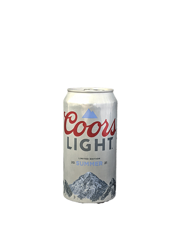 Coors Light 6 Pack Cans