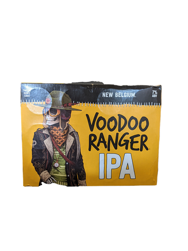 New Belgium Voodoo Ranger IPA 12 Pack Cans