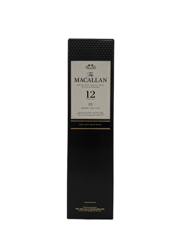 Macallan 12 Year Sherry Oak Cask Single Malt Scotch 750ML