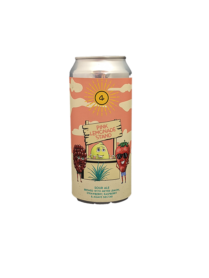4 Noses Pink Lemonade Stand Sour 4 Pack