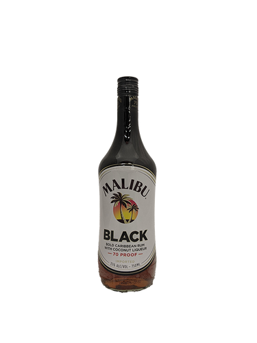 Malibu Black Rum 750ML