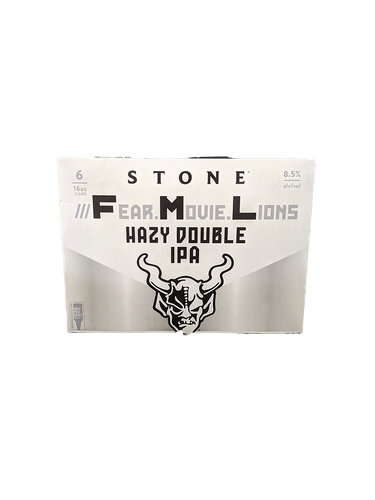 Stone Fear. Movie. Lions DIPA 6 Pack Cans