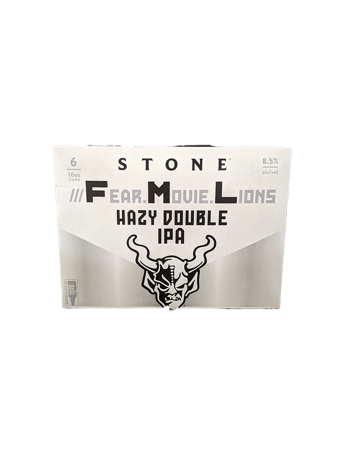 Stone Fear. Movie. Lions DIPA 6 Pack Cans