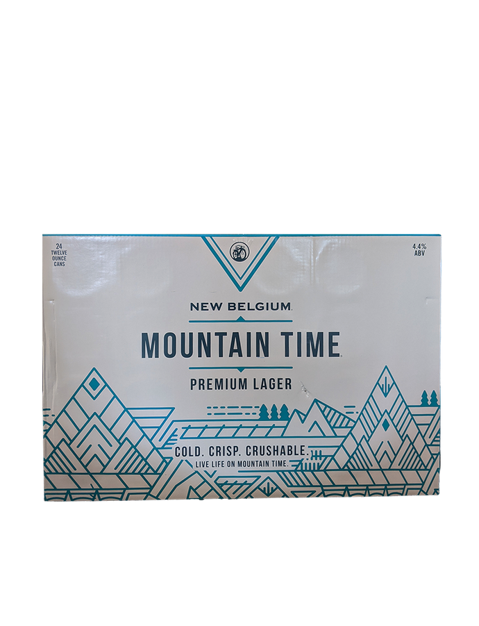 New Belgium Mountain Time Lager 24 Pack Cans